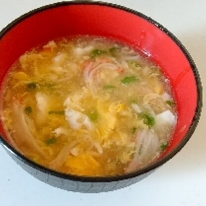 #coconさん、おはようございます(^-^)朝スープにしました。美味しくて朝から元気でました♡
ごちそうさまでした。